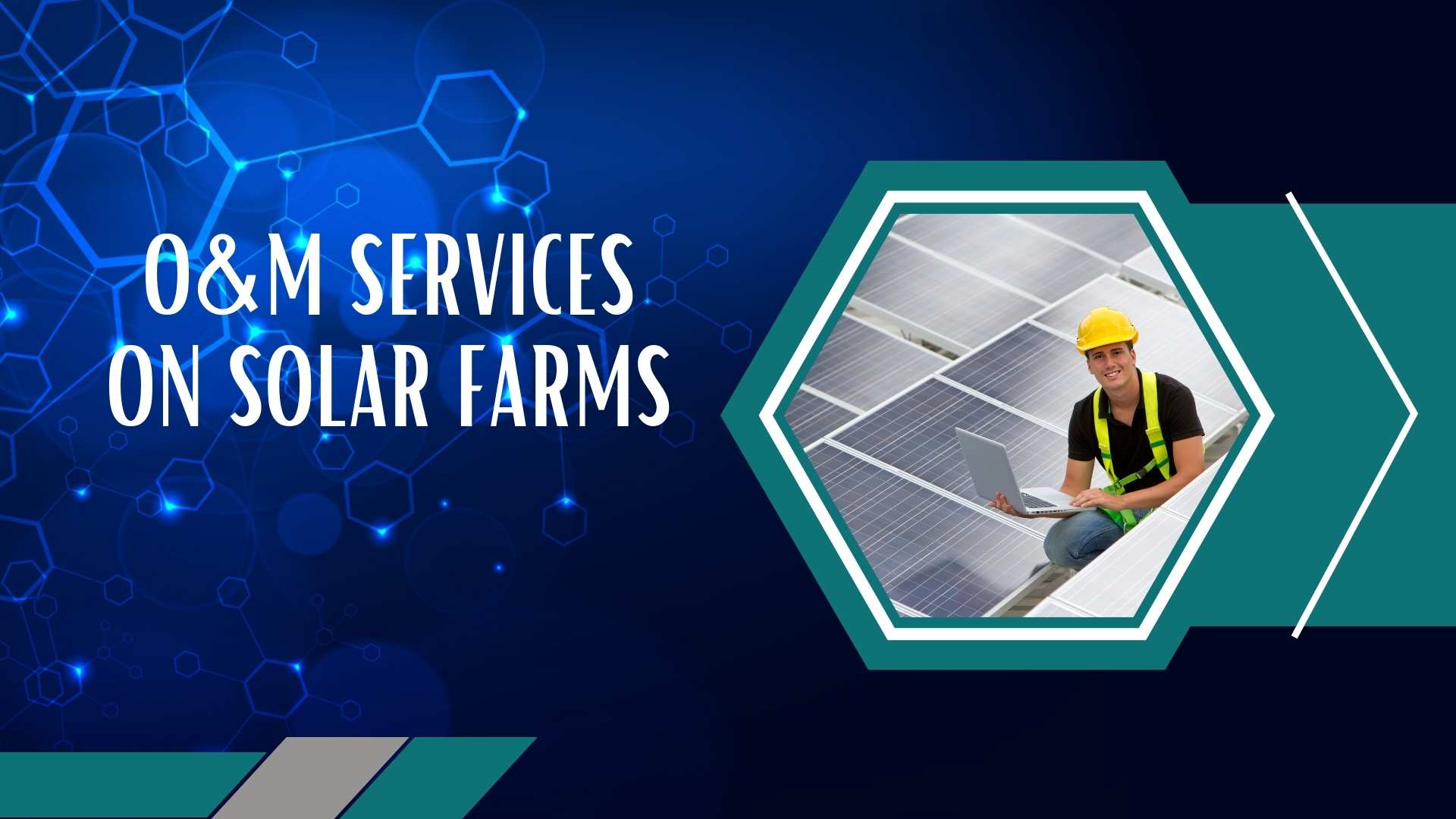 O&M services on solar farms